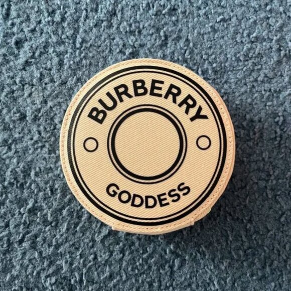 Burberry Goddess Circle Jewelry Makeup Pouch Case Tote - Picture 1 of 5
